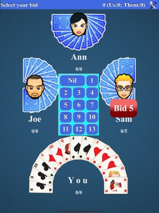 Spades Card Game* screenshot