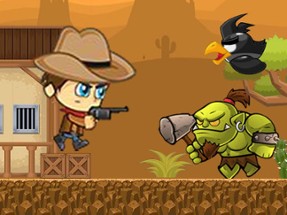 Super Cowboy Running Image