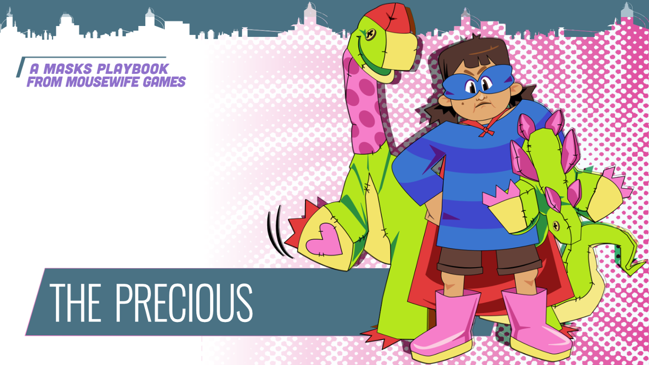 Games like The Precious: A Masks A New Generation Playbook