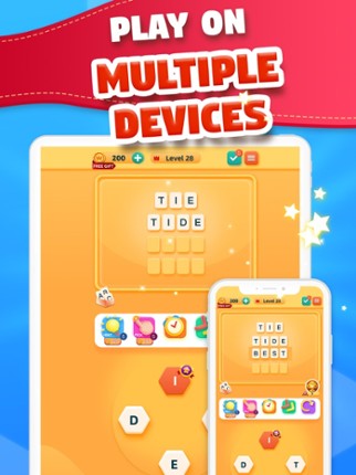 Wordly: Link to Create Words! screenshot