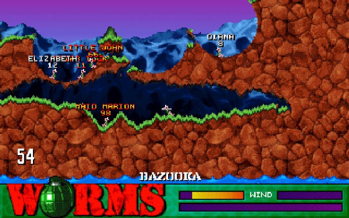 Worms United screenshot