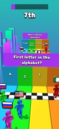 ABC Run - Trivia Racing Fun screenshot