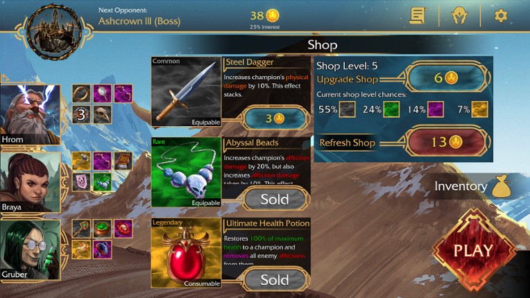 Ashcrown Gauntlet screenshot