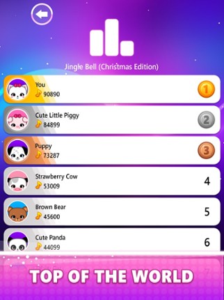 Color Tiles : Vocal Piano Game screenshot