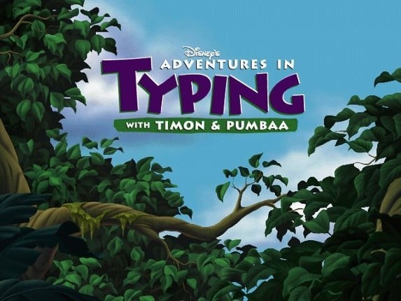 Disney's Adventures in Typing with Timon & Pumbaa Image