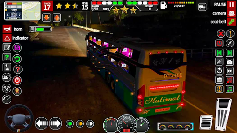 Offroad Bus Journey Bus Game screenshot