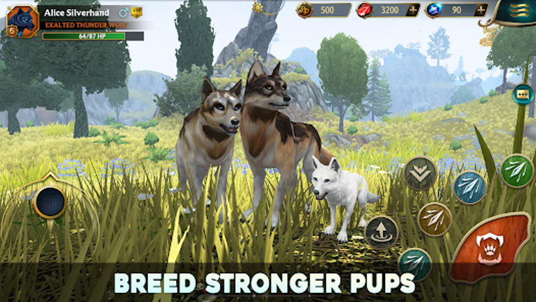Wolf Tales - Wild Animal Sim screenshot