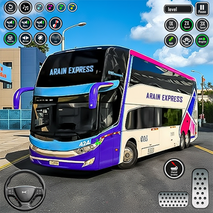 Open World City Bus Driving 3d Image