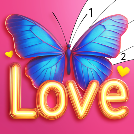 Love Color - Paint By Number Image