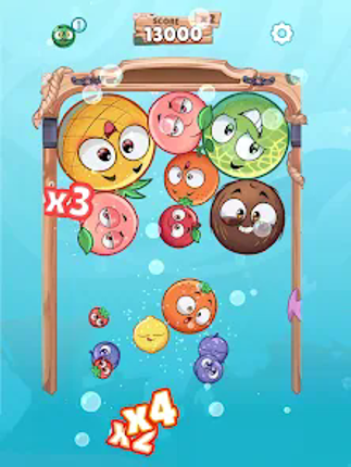 Underwatermelon: Fruit Merge screenshot