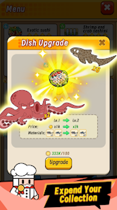 Dive & Sushi screenshot