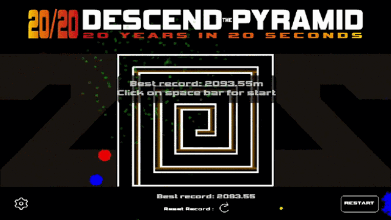 Descend the Pyramid (#GM20 Jam) Image