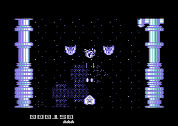 Galax Blazer C64 screenshot
