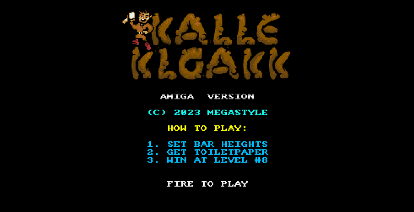 Games like Kalle Kloakk 68k