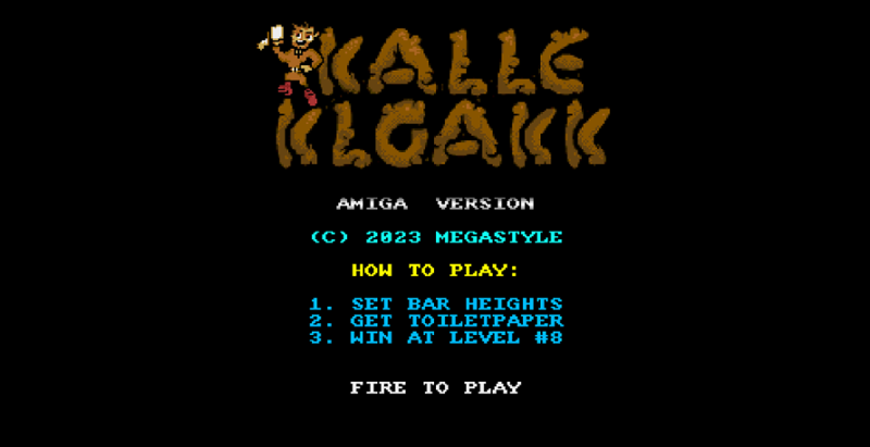 Kalle Kloakk 68k Game Cover