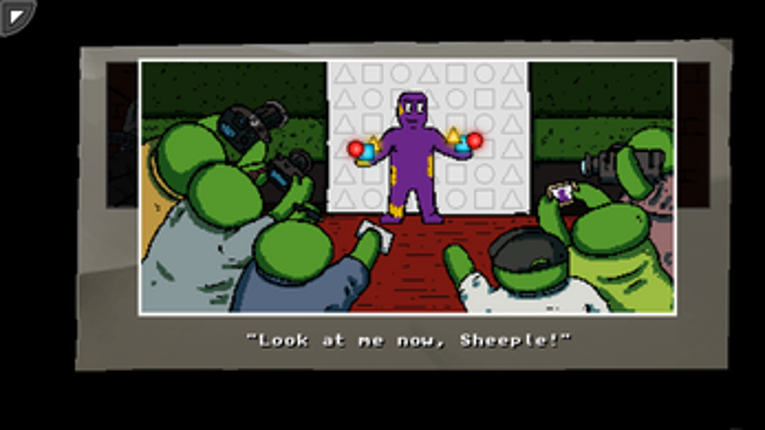 Patchman vs. Blue Squares Image