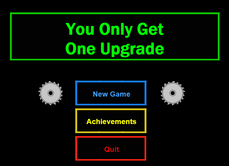 Games like You Only Get One Upgrade