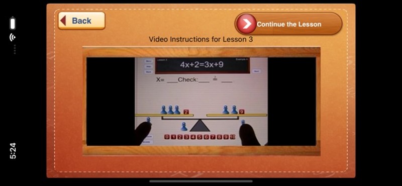 Hands-On Equations Level 1 screenshot