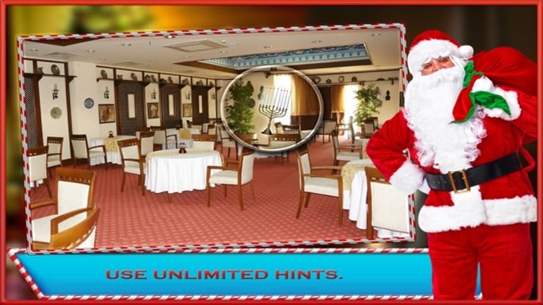 Hidden Object Games Finding Santa screenshot