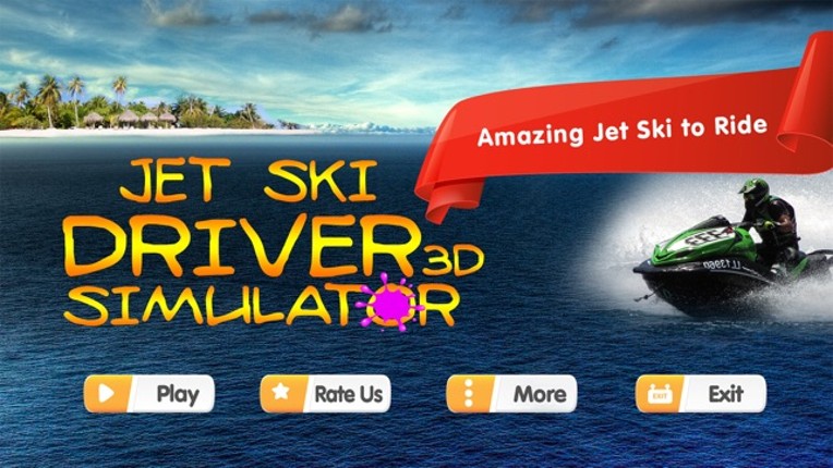Jet Ski Driver 3D Simulator screenshot