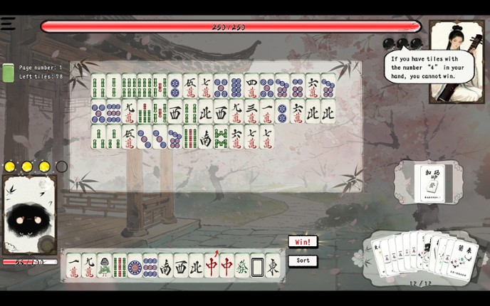 Mahjong Inkflow screenshot
