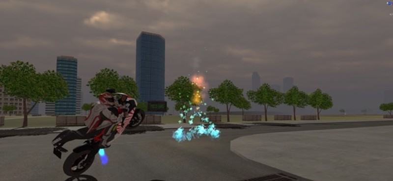 Motorbike Driving Simulator 3D screenshot