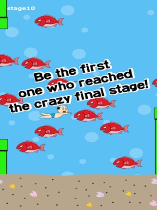 Mr.Swimmer - Super Mario-style swimming game screenshot