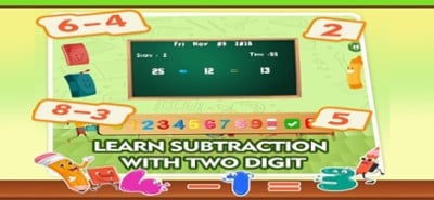 Subtraction Mathematics Games Image