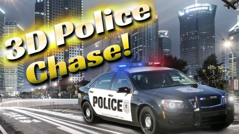 ` 3D Police Pursuit Racing car highway screenshot