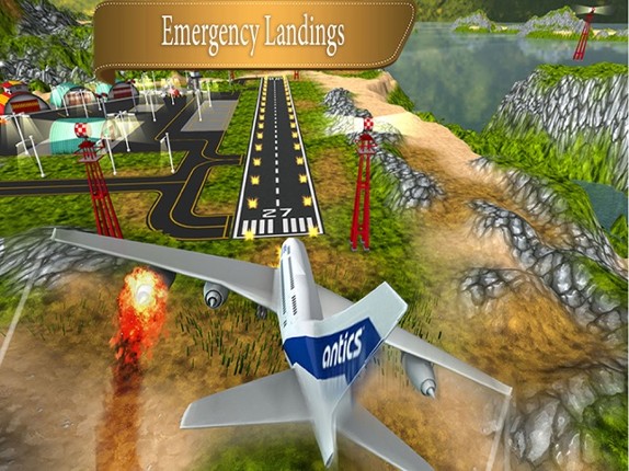 Airplane Flight: Pilot Games screenshot