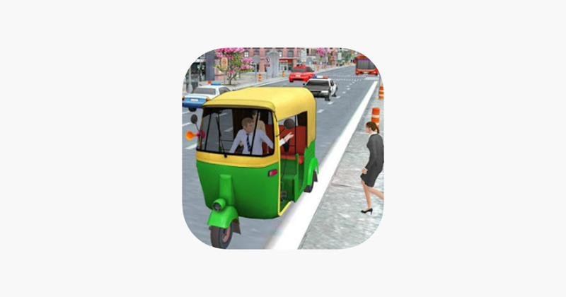 Auto Rickshaw Driving Pro Game Cover