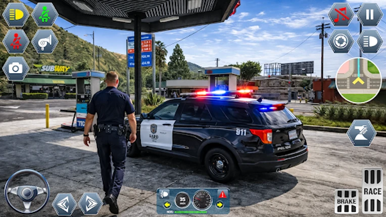 Police Car Game Car Driving screenshot