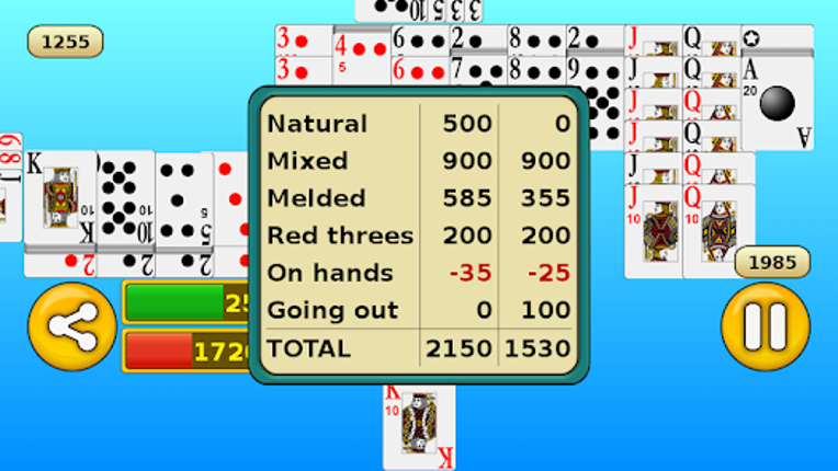 Canasta screenshot
