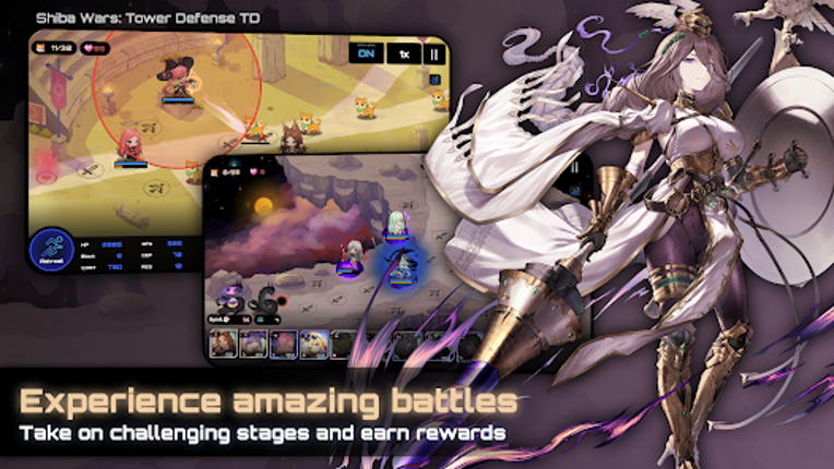 Shiba Wars: Tower Defense TD screenshot