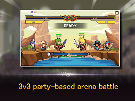 Idle Tank, DPS, and Healer screenshot