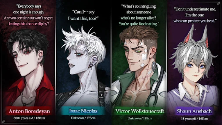 Dark Romance: Ethereal Lovers screenshot