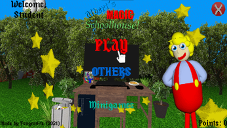 Albert's Magic Schoolhouse (BBIEAL fan game!) screenshot