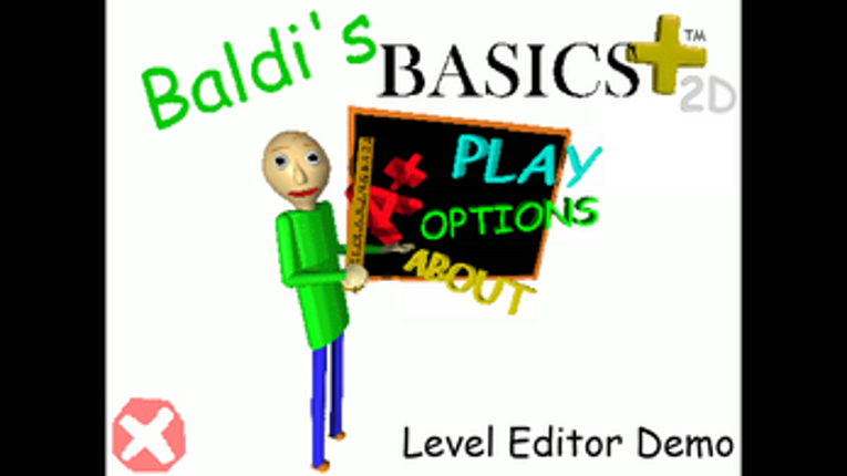 Baldi's Basics Plus 2D 2.0 (Level Editor Demo) Image