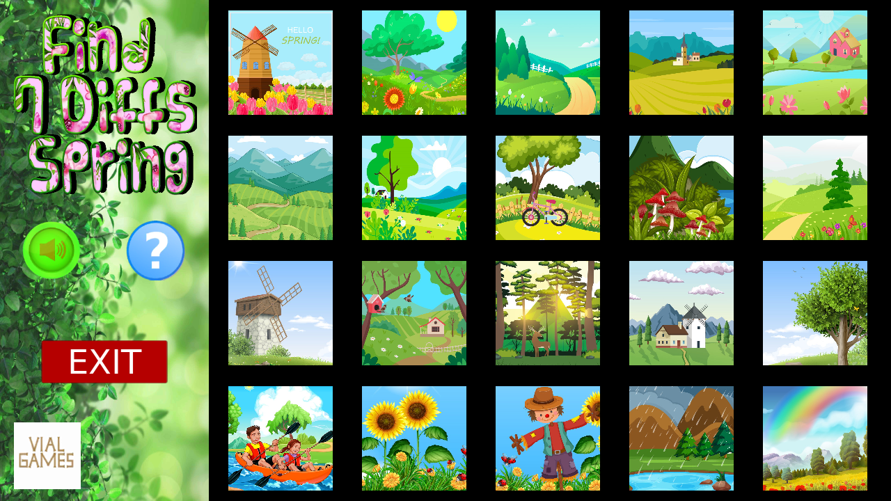 Games like Find 7 Differences Spring