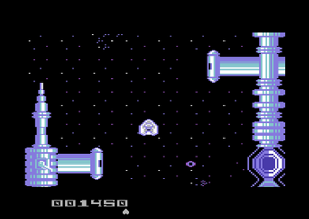 Galax Blazer C64 screenshot