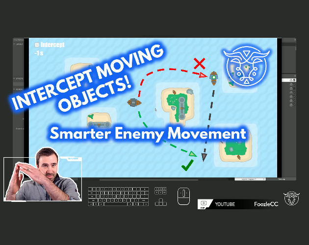 Games like Intercept Moving Objects! Smarter Enemy Movement Tutorial