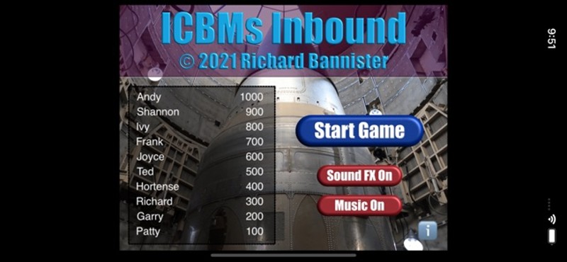 ICBMs Inbound screenshot