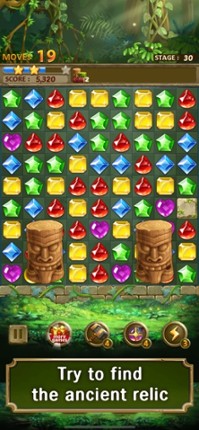 Jewels Jungle : Match 3 Puzzle Image