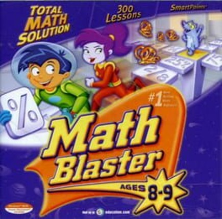 Math Blaster Ages 8-9 Game Cover