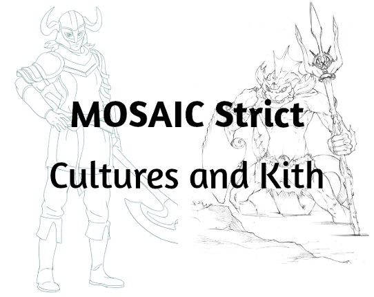 MOSAIC Strict Cultures and Kith Image