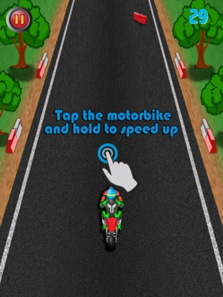 Moto Race Bike - Race with Motorcycle Rider Speeding Through Highway screenshot