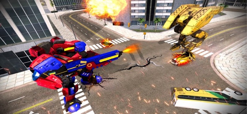 Police Robot Car Hero screenshot
