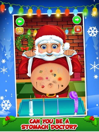 Santa Doctor Christmas Salon - Little Spa Shave & Mommy Baby Xmas Games for Girl Kids Image