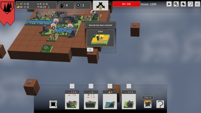 Tilescape Defense screenshot