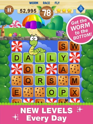 Word Wow - Help the worm down Image